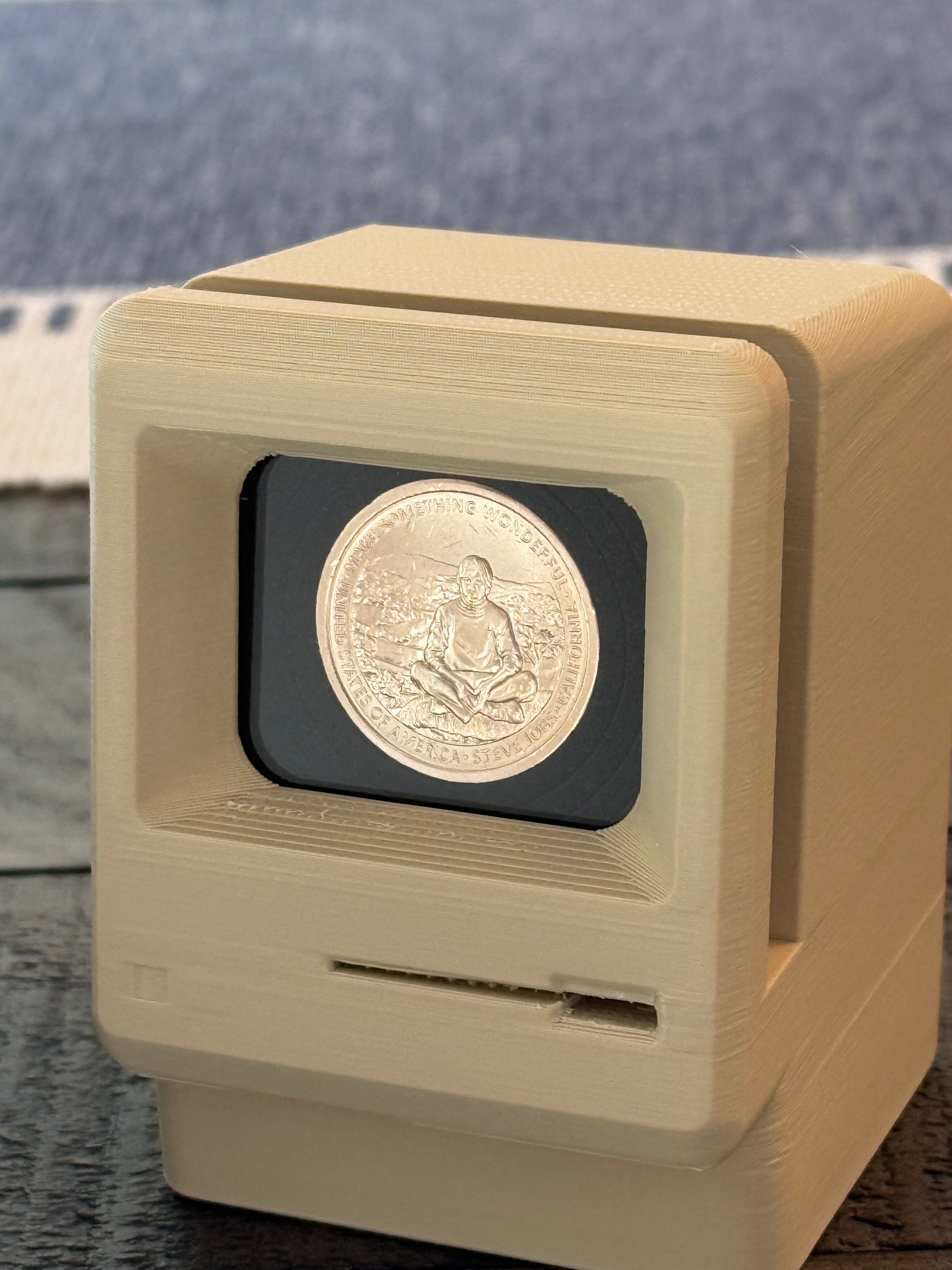 Limited Steve Jobs American Innovator 2026 California Coin Display (Tan)
